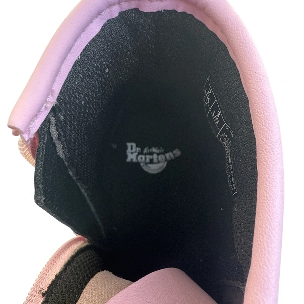 Dr. Martens Girl’s 1460 Pastel Pink 8-Eye Lace-Up‎ Combat Boots, Size 3